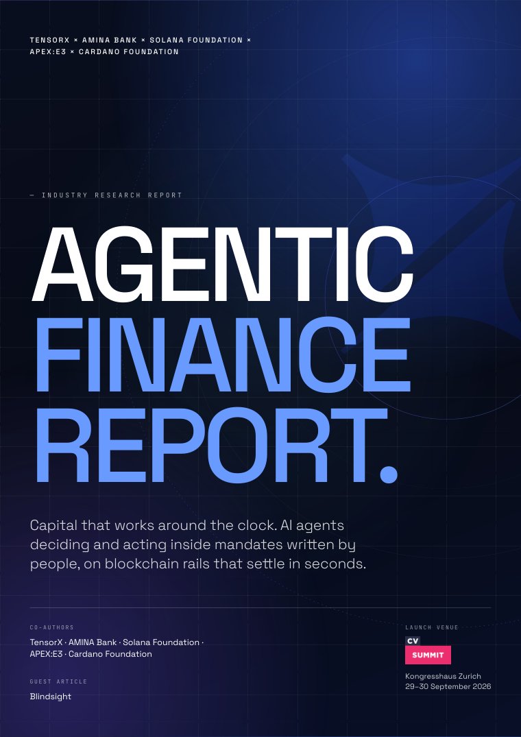 Cover of the Agentic Finance Report